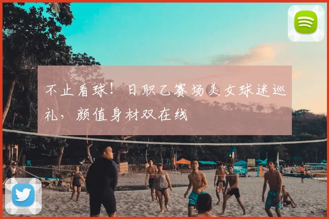 不止看球！日职乙赛场美女球迷巡礼，颜值身材双在线